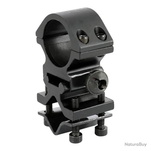 Fixation lampe d�montable pour rail Picatinny et canon