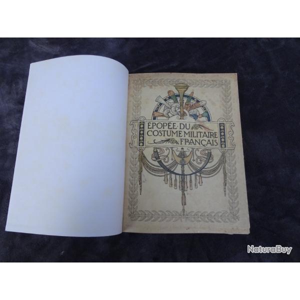 Grand livre l'�pop�e du costume militaire