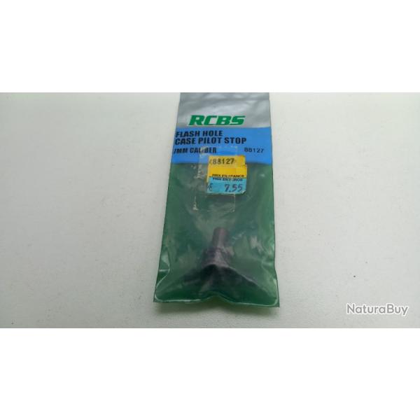 Flash hole case pilot stop rcbs calibre 7mm