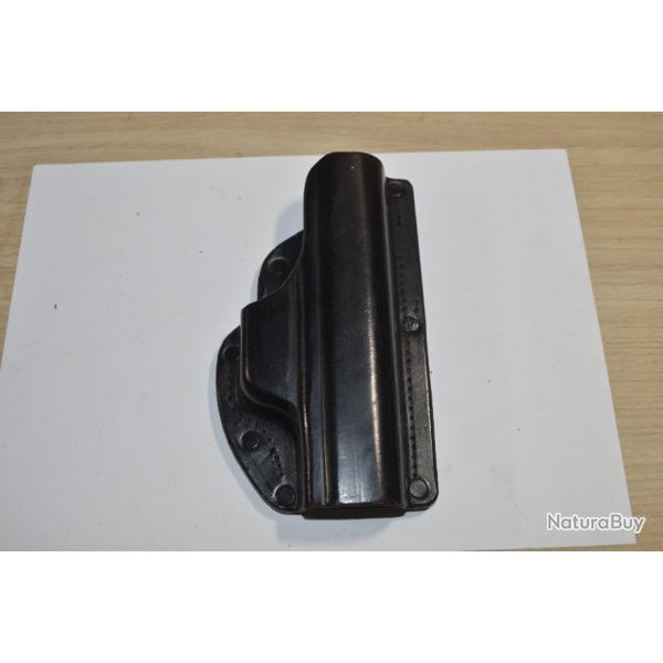 Holster / Etui pour R�volver Pistolet Droitier BYP � identifier Cuir  (12)