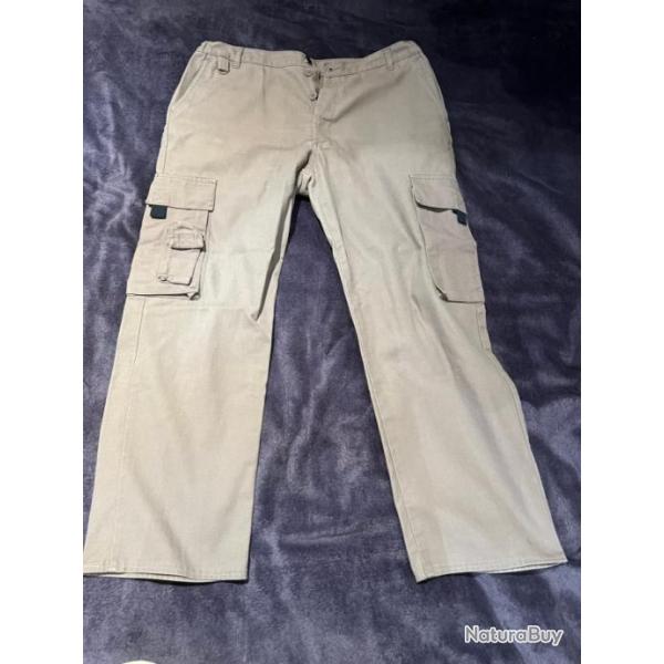 Pantalons s�curit� de travail le cedre gris taille 48