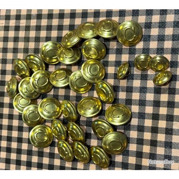 Joli lot de 21 gros boutons de cavalerie sudiste et 4 petits guerre de s�cession conf�d�r�
