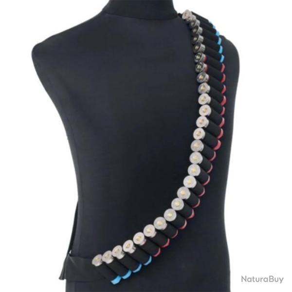 Cartouchi�re ceinture 50 coups calibre 12