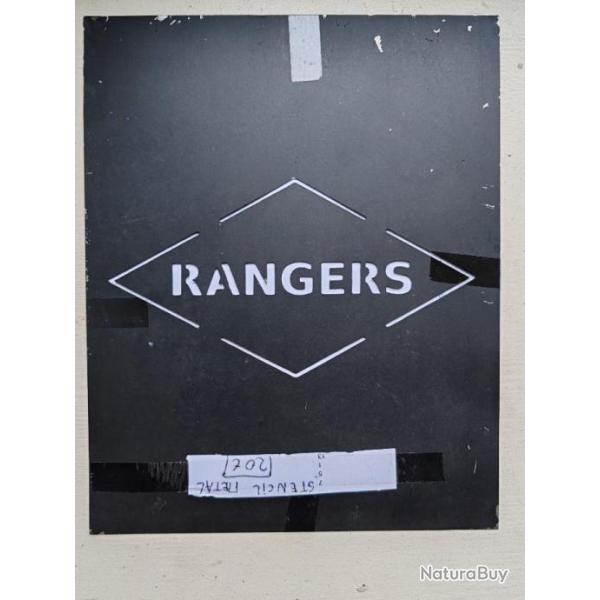 POCHOIR M�TALLIQUE DES RANGERS  U.S. MODELE WWII
