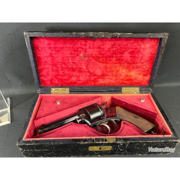 WEBLEY SOLID FRAME en coffret d'origine cal 380 webley