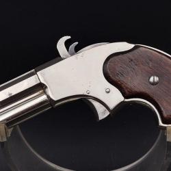 PISTOLET REMINGTON RIDER CALIBRE 32 RF COURT MODELE 1871 A MAGASIN TUBULAIRE - USA XIX&egrave; Tr&egrave;s bon U.S