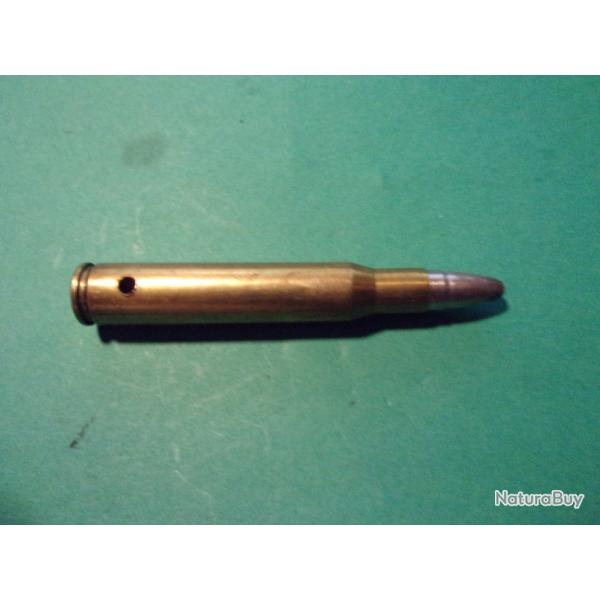 Munition US de chasse 30-06 RWS, �tui laiton, balle chemis�e bout plomb, neutralis�e