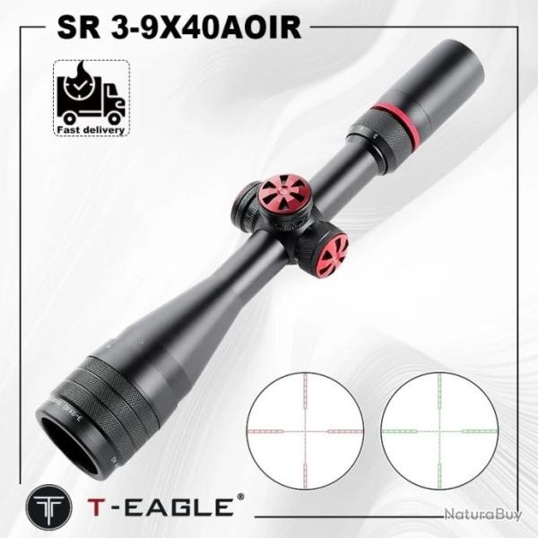 T-Eagle Lunette de Vis�e SR 3-9X40AOIR 11mm Bas Paiement en 3 ou 4 fois - LIVRAISON GRATUITE !!!