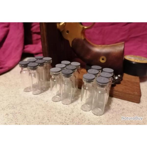 24 Fioles � poudre noire