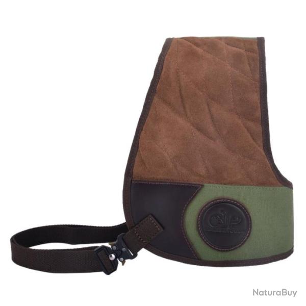 Bouclier de champ r�glable pour fusil de chasse  - Droitier -VERT