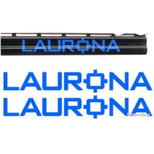 2 autocollants stickers Laurona pour canon fusil ou autres Exp�dition sous 24H !