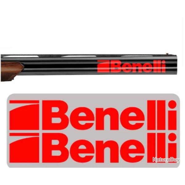 2 autocollants stickers Benelli pour canon fusil ou autres Exp�dition sous 24H ! A