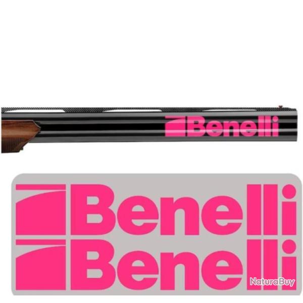 2 autocollants stickers Benelli pour canon fusil ou autres Exp�dition sous 24H ! B