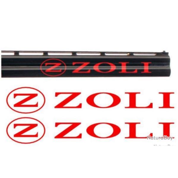 2 autocollants stickers ZOLI pour canon fusil ou autres Exp�dition sous 24H ! F