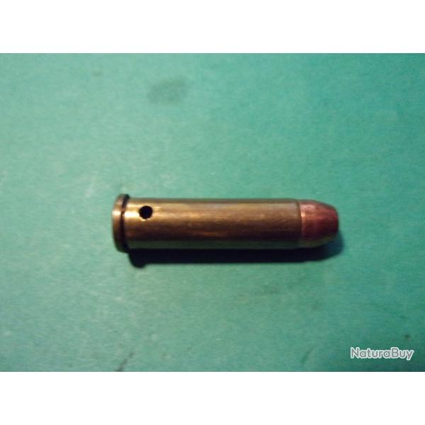 1 Munition S&B en 357 Mag, �tui laiton, balle blind�e nez plat, neutralis�e