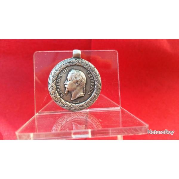 M�daille Napol�on III    " Campagne du  Mexique  (reproduction)
