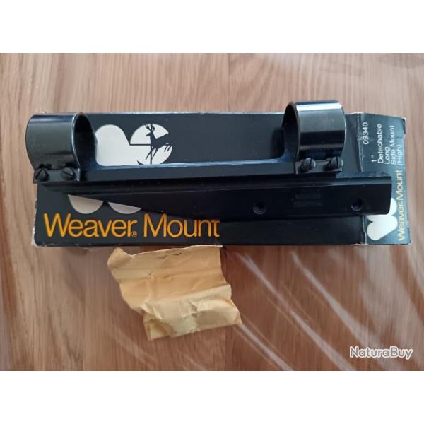 COLLIERS/GLISSIERE 25.4MM/1" POUR EMBASE WEAVER N�3B WINCHESTER 94