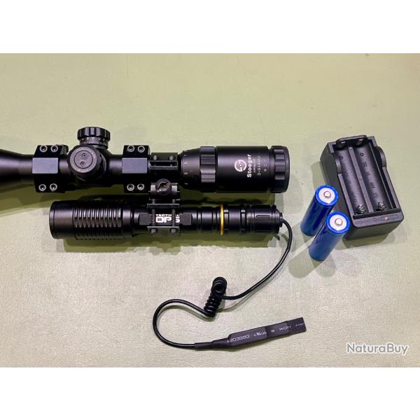 Lampe Tactical Ops 1000 Lumens interupteur d�port�