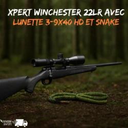 Xpert WINCHESTER 22LR avec Lunette 3-9X40 HD et Snake