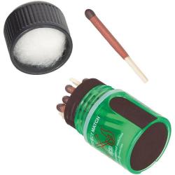 Bo&icirc;te &eacute;tanche + allumettes &eacute;tanches BCB Wind Waterproof Matches