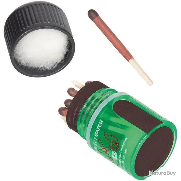Bo�te �tanche + allumettes �tanches BCB Wind Waterproof Matches