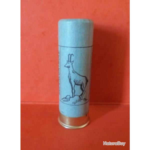 UNE SUPERBE CARTOUCHE ANCIENNE  NON RECHARGEE CAL.16 SUPER CONTROLE DU PAYS BASQUE  NEUTRALISEE