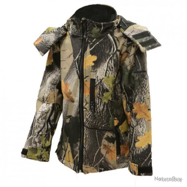 Blouson softshell enfant Buffalo camo 12A Taille 4
