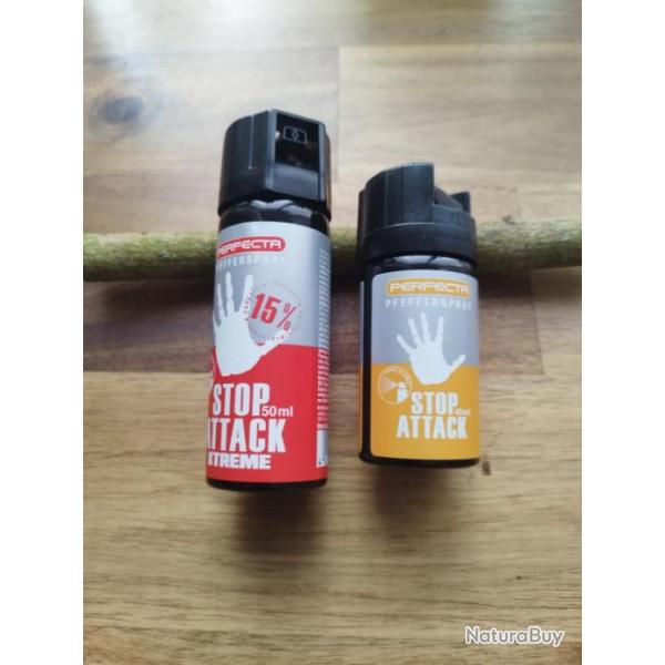 Lot de deux Bombes lacrymog�nes.