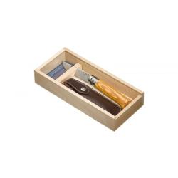 Plumier Opinel n&deg;8 Manche en Olivier lame inox