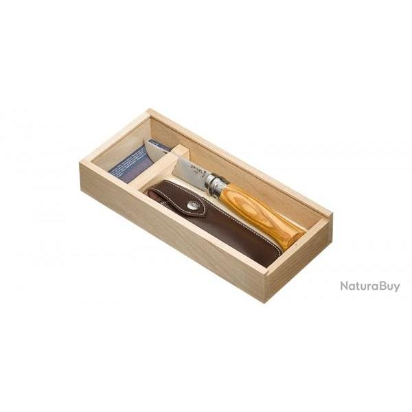 Plumier Opinel n�8 Manche en Olivier lame inox