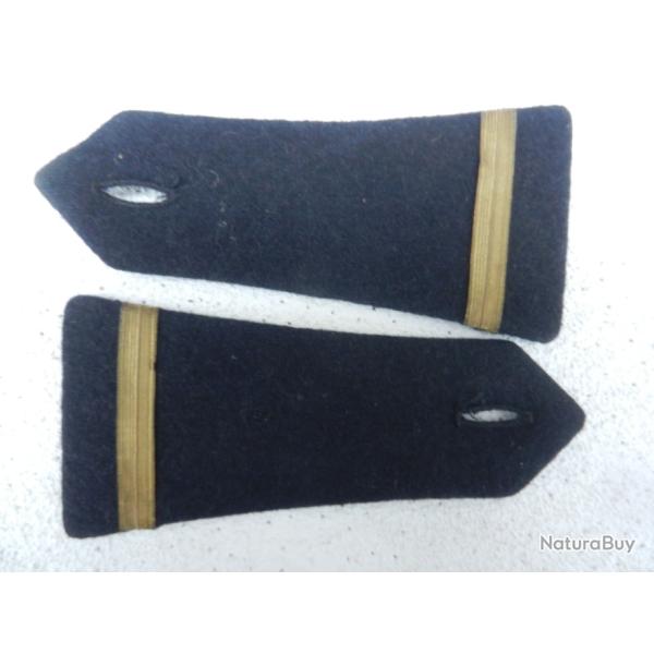 paire d'anciennes pattes d'�paules d'adjudant