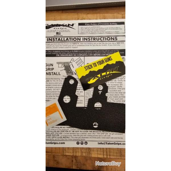 Grip TALON GRIPS pour plateforme 2011 - Strictement neuf