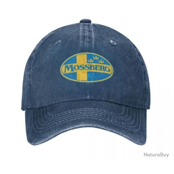 Casquette Mosberg Bleu d�lav�
