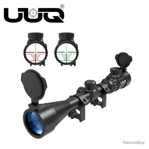 Lunette de vis�e UUQ 3-9�40 adapt�e aux rails de 11/20mm.