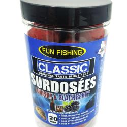Fun fishing bouillettes surdos&eacute;es whisky-blackberry 20mm