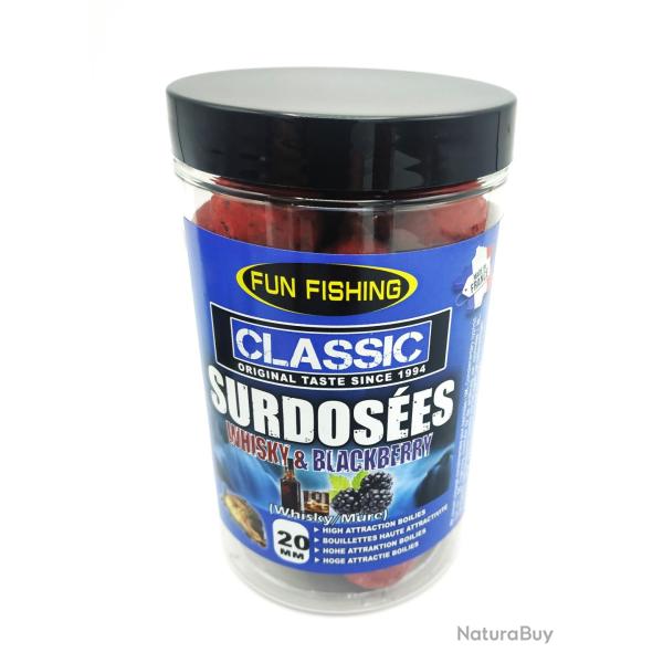 Fun fishing bouillettes surdos�es whisky-blackberry 20mm