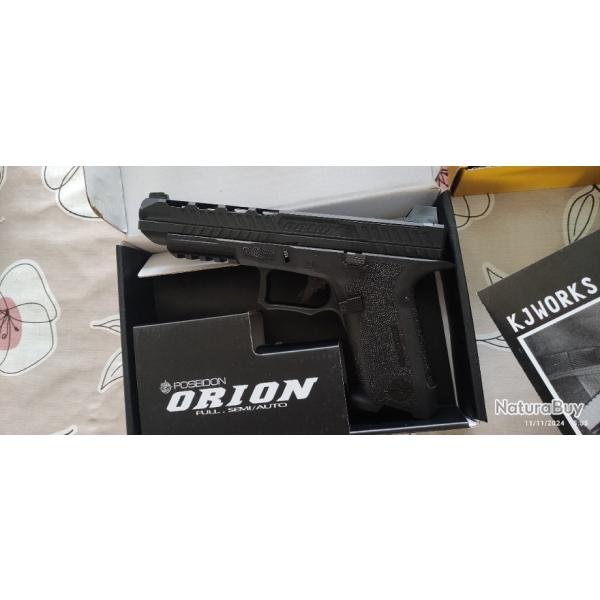 R�plique airsoft Orion performance 3 Pos�idon avec deux chargeurs