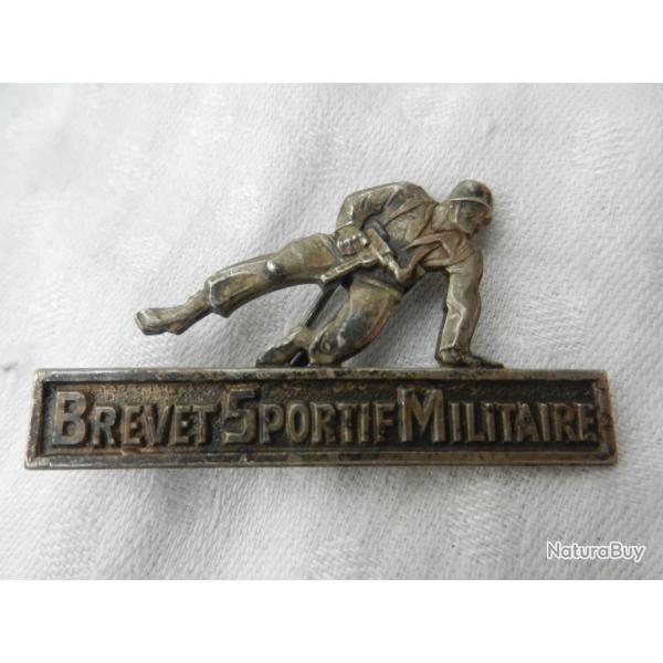 insigne brevet sportif militaire argent