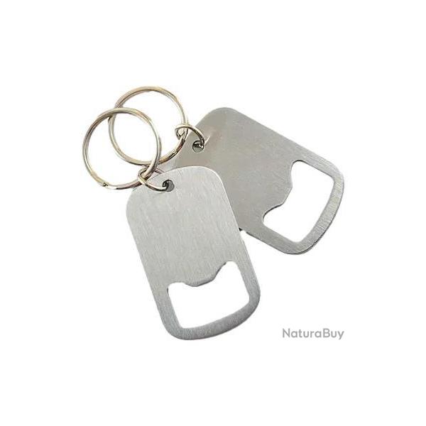 Porte cl� d�capsuleur m�tal petit mod�le � personnaliser