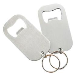 Porte cl&eacute; d&eacute;capsuleur m&eacute;tal grand mod&egrave;le &agrave; personnaliser