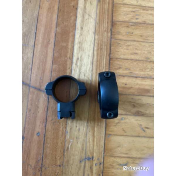 Montage Negele 2 pi�ces pour rail 11 mm diam�tre 30 mm Bas