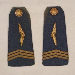 Epaulettes Sergent chef arm&eacute;e de l'air 44/45 Lib&eacute;ration