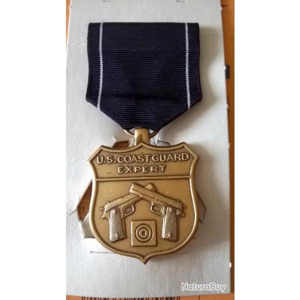m�daille US-COAST GUARD experts pistolet