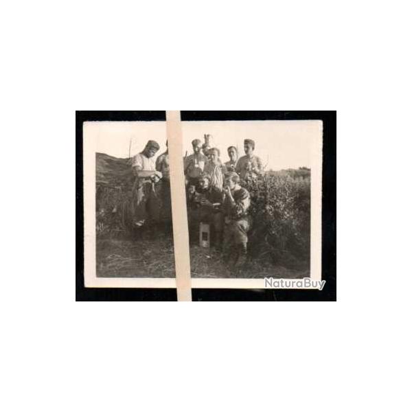 groupe de soldats allemands photo lieu inconnu caf�
