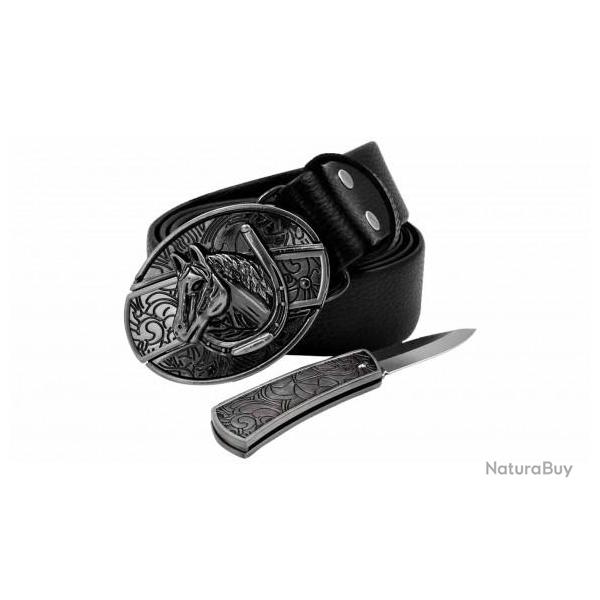 Boucle De Ceinture Couteau Horse