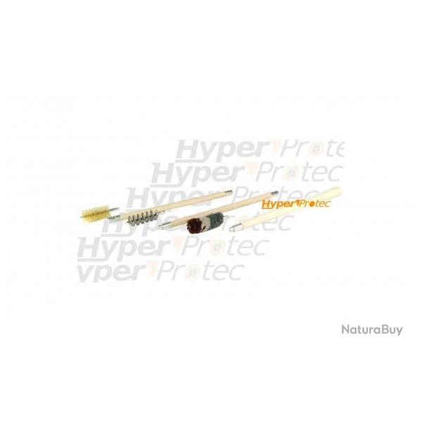 Kit de nettoyage baguette bois pour calibre 20