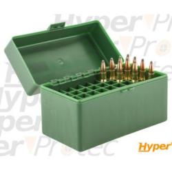 Bo&icirc;te de rangement 36 cartouches de calibre 243 win et 308 win
