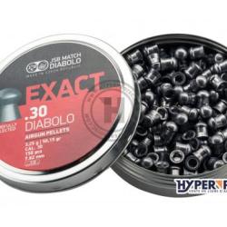 Plombs JSB Exact T&ecirc;te ronde 7.62 mm (cal.30) - 3.25g