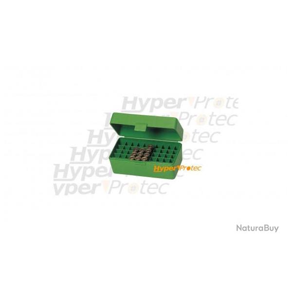 Bo�te de rangement calibre 223 pour 50 cartouches calibre 6 PPC � 222 small
