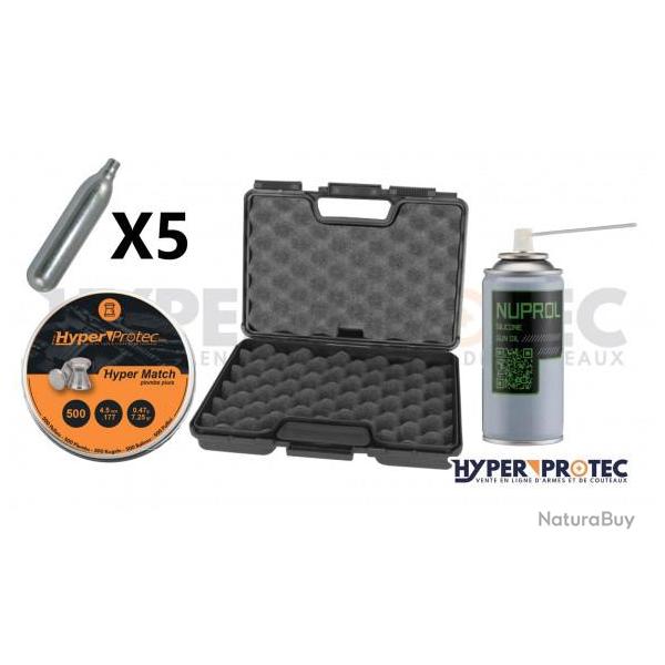 Kit Entretien et consommable pour votre arme � plomb 4.5 mm